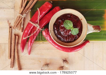 Korean red pepper paste gochujang for cooking