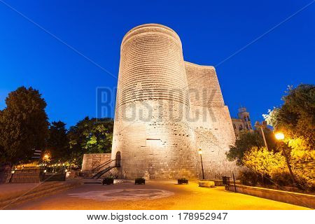 Maiden Tower In Baku