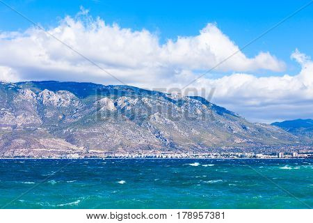 Gulf Of Corinth And Loutraki