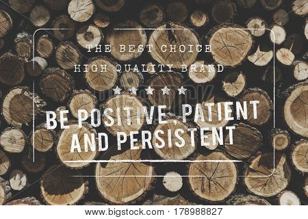 Positive Patient Persistent Optimistic Mindset