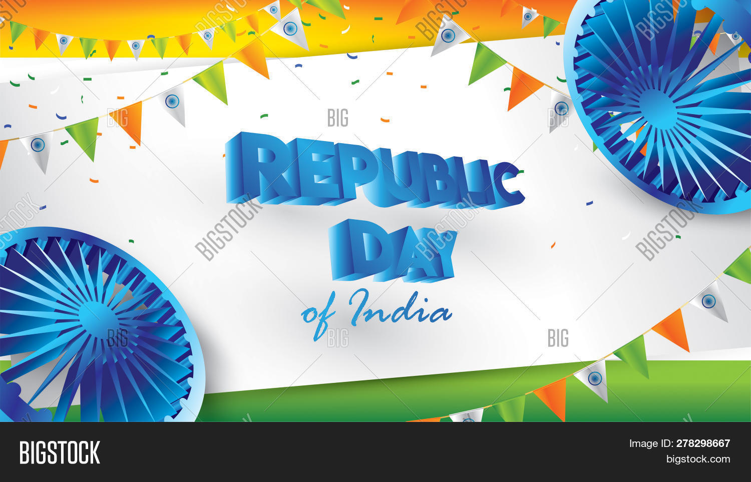 Happy Indian Republic Image Photo Free Trial Bigstock