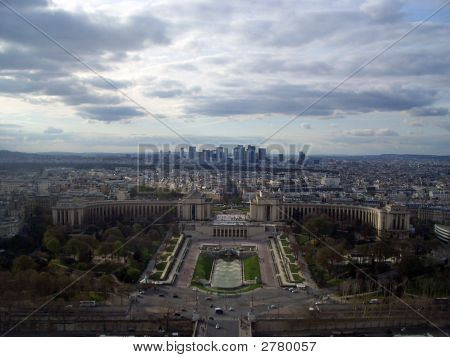 Paris manzarası