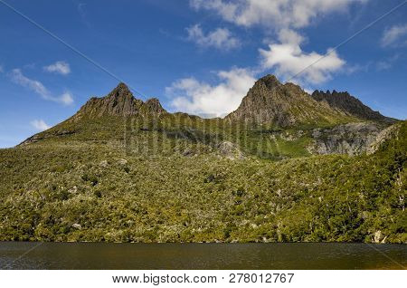 View Of Cradle Mountain And Lake Dove