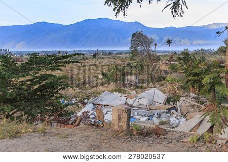 A Sunny Morning In A Village Lost Due To The Earthquake And Liquefaction Of Petobo Indonesia Central