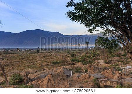 A Sunny Morning In A Village Lost Due To The Earthquake And Liquefaction Of Petobo Indonesia Central