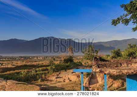 A Sunny Morning In A Village Lost Due To The Earthquake And Liquefaction Of Petobo Indonesia Central
