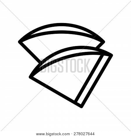 Coffee Filter Vector, Coffee Related Line Design Editable Stroke Icon