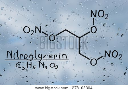 Structural Model Of Nitroglycerine