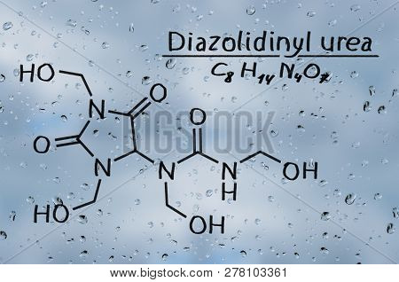 Structural Model Of Diazolidinyl Urea