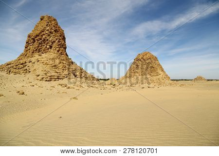 The   Antique Pyramids Of The Black Pharaohs