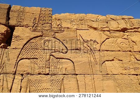 The Antique Temple Of The Black Pharaohs