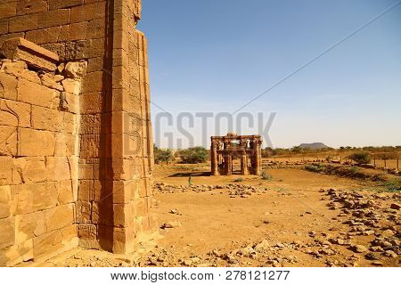 The Antique Temple Of The Black Pharaohs