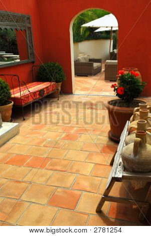 Cortile di una Villa