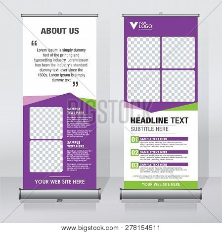 Roll Up Banner Template 56