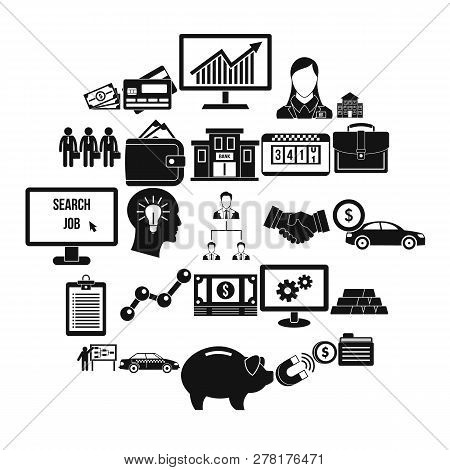 Workweek Icons Set. Simple Set Of 25 Workweek Icons For Web Isolated On White Background