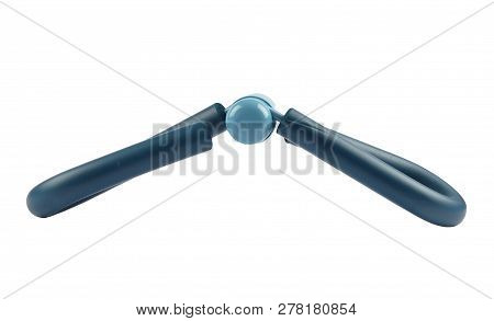 Colorful And Crisp Image Of Multifunctional Sport Equipment On White Background