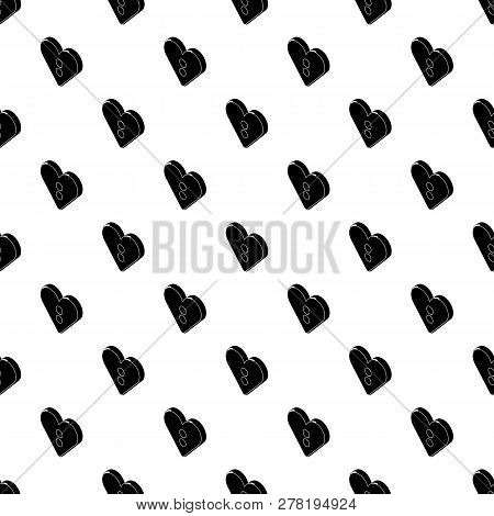 Heart Clothes Button Pattern Seamless Repeating For Any Web Design