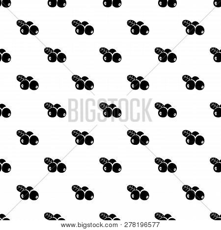 Lingonberry Pattern Seamless Repeating For Any Web Design