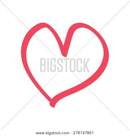 Valentines Day. Golden Heart, Bright Sparkles. Happy Valentines Day Lettering Greeting Card