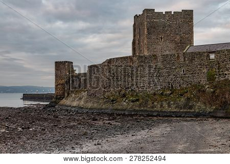 Carrickfergus Castle  And Pier