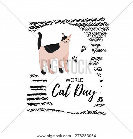 Vector Illustration. Greeting Card With Text 