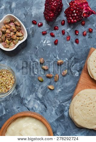 Moroccan Pancake Layer Cake - Baghrir Cake