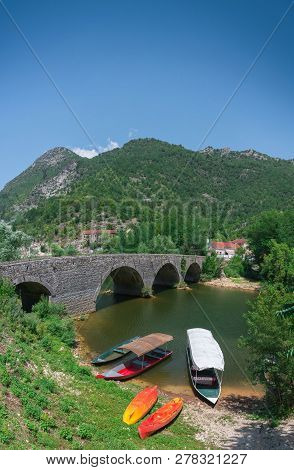 New Bridge Over Crnojevica River In Montenegro