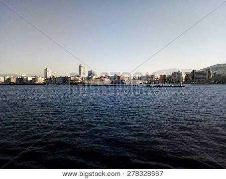 Cityscape Of Alsancak - Izmir (turkey), With Passport Pier - Photography