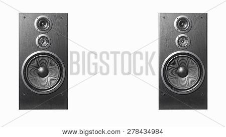 High Quality Loudspeakers.hifi Sound System In Shop For Sound Recording Studio.professional Hi-fi Ca