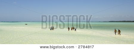 Spaziergang auf dem Wasser