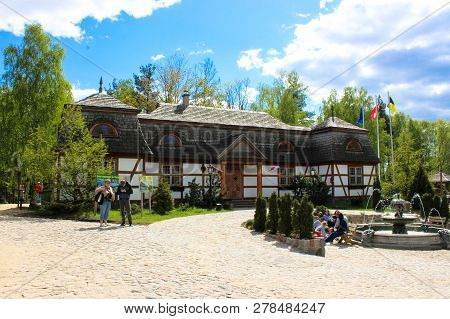 Szymbark, Poland - May 03, 2014: The Regional Centre Of Education And Promotion In Szymbark