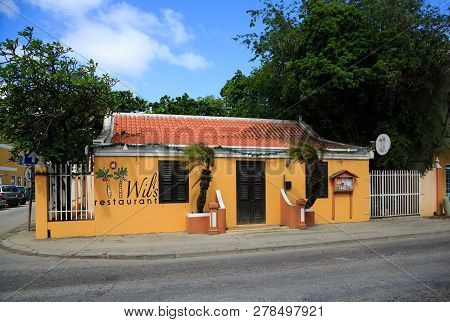 Kralendijk, Bonaire- December 18, 2015: Being South Of The Hurricane Belt And Because Of The Constan