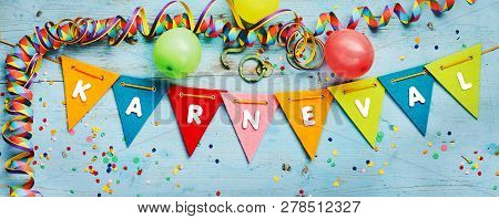 Karneval - Carnival - Festive Party Background