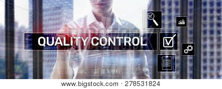 Quality Control And Assurance. Standardisation. Guarantee. Standards. Business And Technology Concep