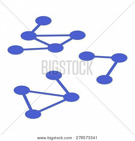 Molecule Example Icon. Isometric Of Molecule Example Icon For Web Design Isolated On White Backgroun