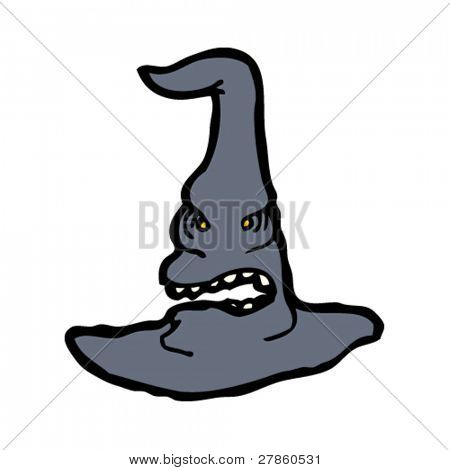 悪い強化魔法の魔女の帽子