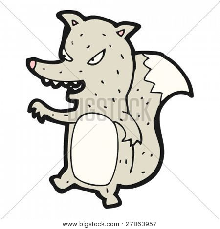 cartone animato lupo Snarly