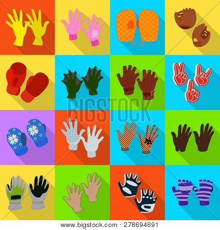 Vector Design Of Own And Textile Sign. Collection Of Own And Safety Stock Vector Illustration.