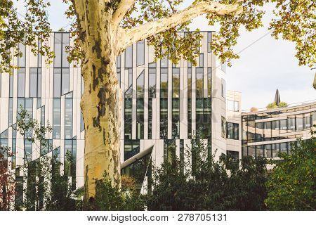 October 27, 2018. Germany, D Sseldorf. North Rhine. Building Complex, Known As K -bogen City Center,