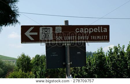 The Chapel Of The Madonna Delle Grazie. Most Commonly Cappella Del Barolo.