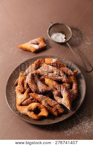 bugne, french cake carnival