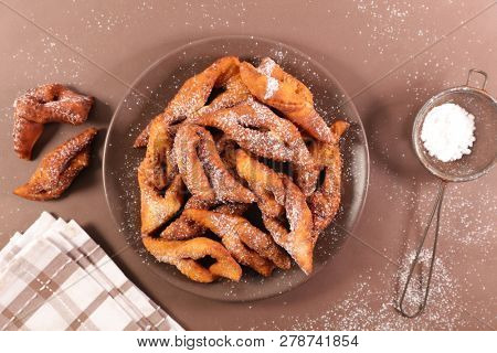 bugne, french cake carnival