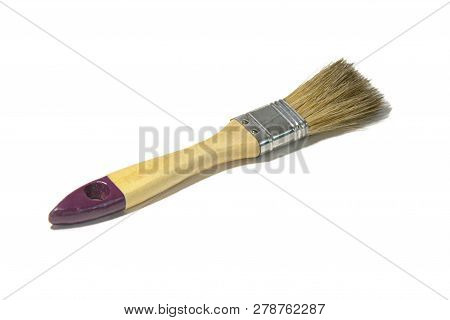 Paint Brush For Painting. Narrow Paint Brush. New Paint Brush.