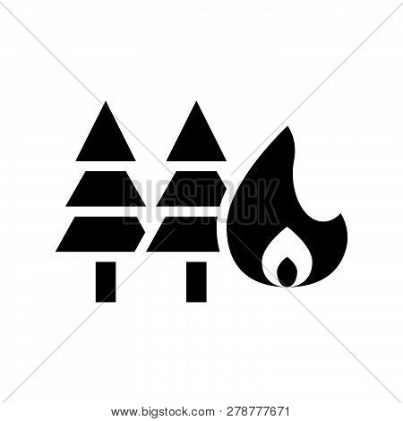 Fire Insurance Vector, Insurance Related Solid Design Icon