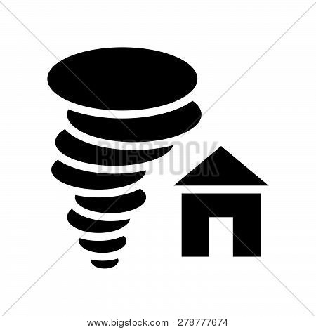 Property Insurance Vector, Insurance Related Solid Design Icon