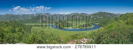 Skadar Lake And Crnojevica River In Montenegro