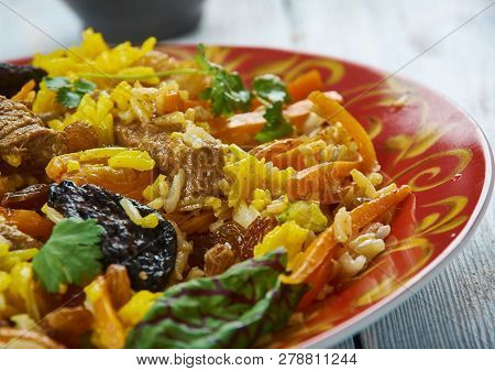 Murg Mewa Pulao
