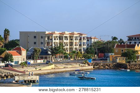 Kralendijk, Bonaire- December 18, 2015: Being South Of The Hurricane Belt And Because Of The Constan