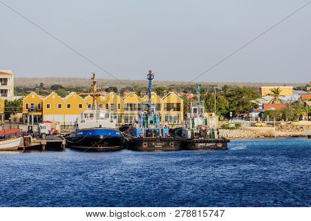 Kralendijk, Bonaire- December 18, 2015: Being South Of The Hurricane Belt And Because Of The Constan