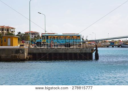 Kralendijk, Bonaire- December 18, 2015: Being South Of The Hurricane Belt And Because Of The Constan